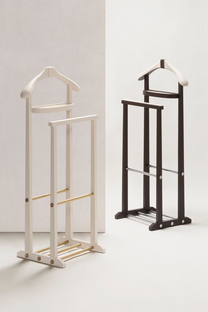 Objets design - VALETS PORTE-VÊTEMENTS & PORTE-SERVIETTES EN CUIR - GIOBAGNARA