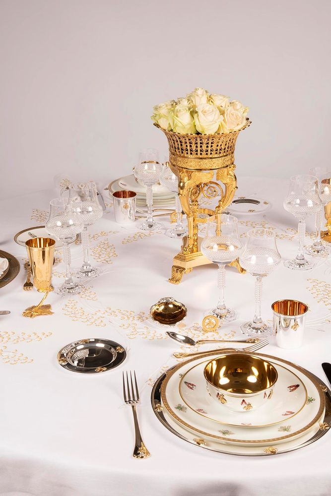 Table linen - PLUMETIS TABLECLOTH - RENAISSANCE