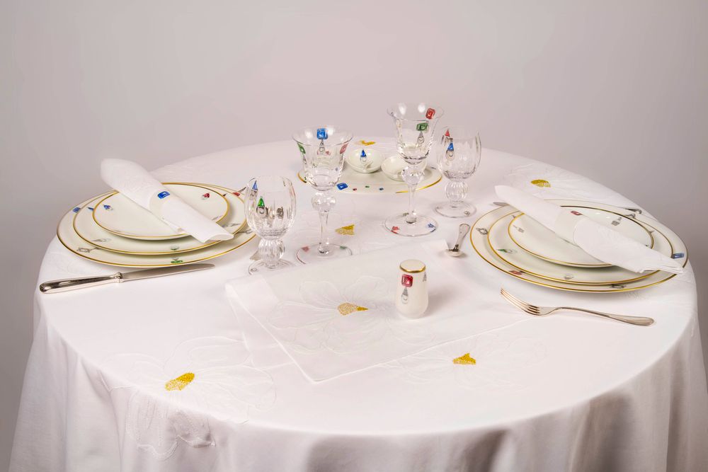 Linge de table textile - NAPPE MAGNOLIA - RENAISSANCE
