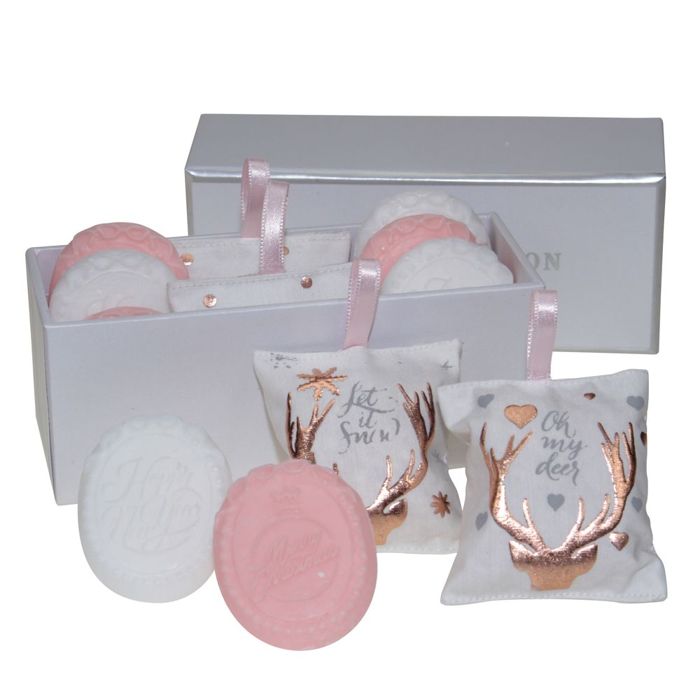 Porte-savons - Accroche-coeur, diffuseur de parfum, Oh my Deer ! - ATELIER CATHERINE MASSON