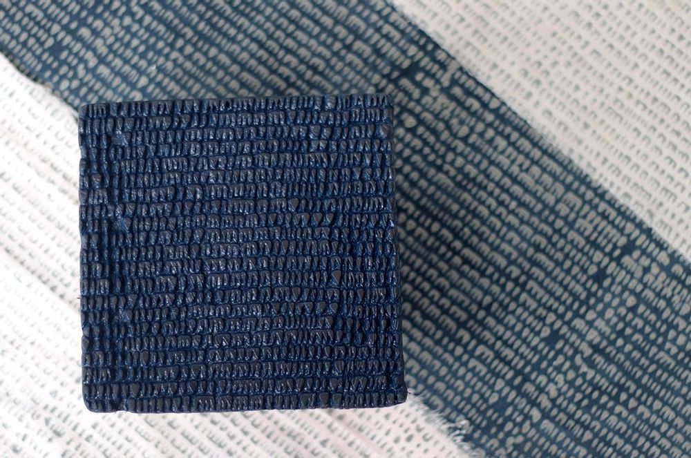 Coussins textile - VELOURAMA - Housse de Coussin Velours imprimé bleu 50 x 30 cm - CONSTELLE HOME