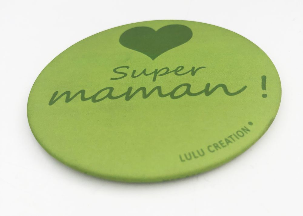 Stationery - Magnet “Super mom” made in France - LULU CREATION®
