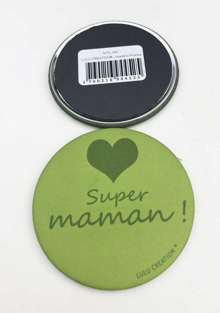 Stationery - Magnet “Super mom” made in France - LULU CREATION®