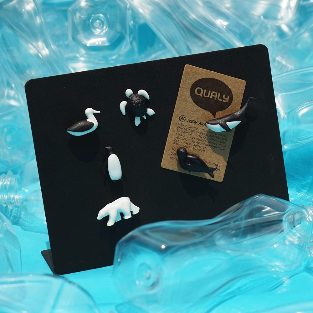 Gifts - Save The Ocean Magnets : Ocean Stationery Collection : Eco-Friendly Material 100% recyclable. - QUALY DESIGN OFFICIAL