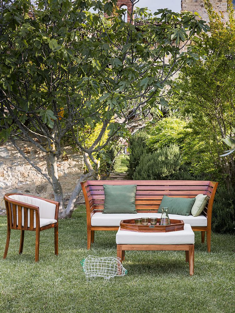 Tables Salle à Manger - GEORGETOWN - Table à manger ronde à une jambe en verre Washingthon - IL GIARDINO DI LEGNO