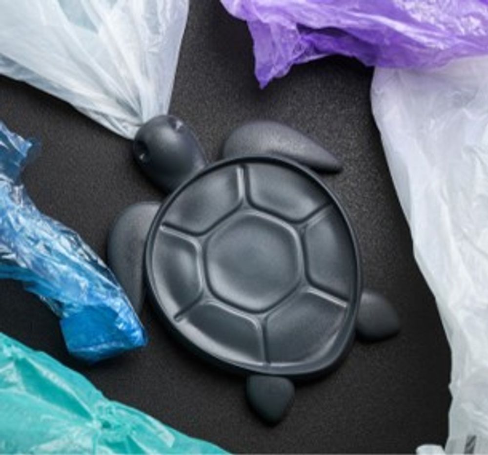 Kitchens furniture - Save The Turtle Coaster : Made from Recycled Plastic |Eco-Friendly Materials : Ocean Kitchen Collection : 100% recyclable - QUALY DESIGN OFFICIAL