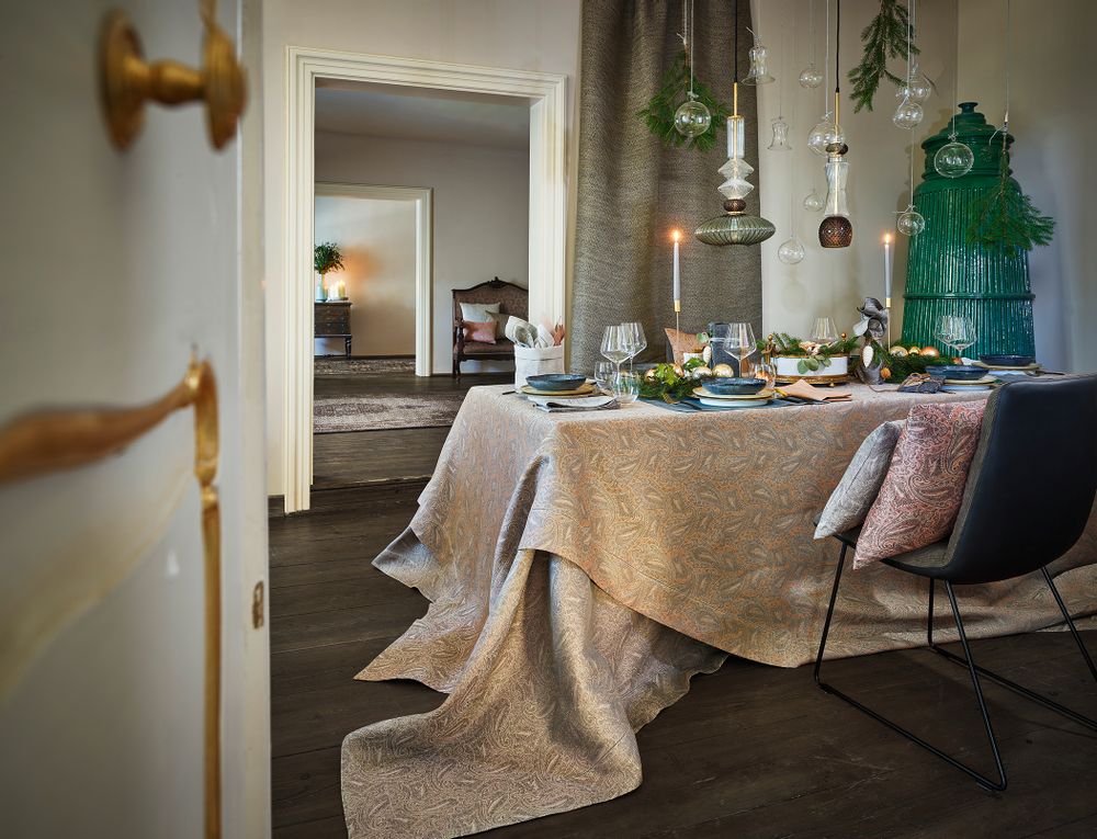 Kitchen linens - Tablecloth Ilex - LEITNER LEINEN