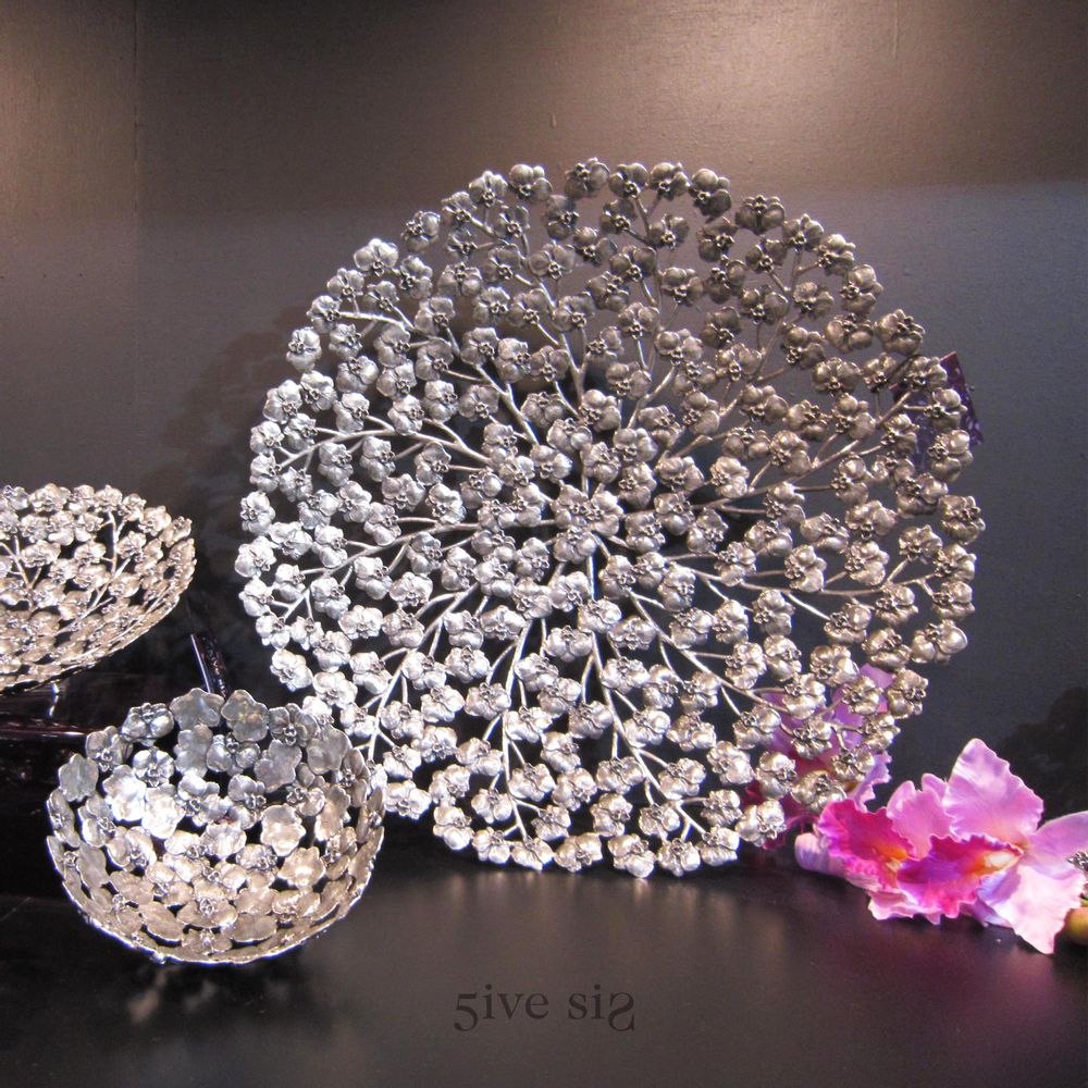 Fresques murales décoratives - Plateau d'orchidées - 5IVE SIS