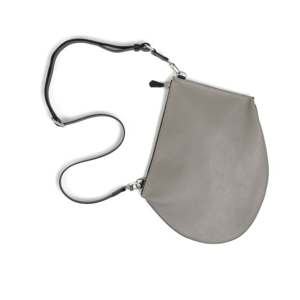 Sacs et cabas - Zip XL Taupe - Nouveau grand sac en cuir de haute qualité avec bandoulière ajustable et amovible - MLS-MARIELAURENCESTEVIGNY