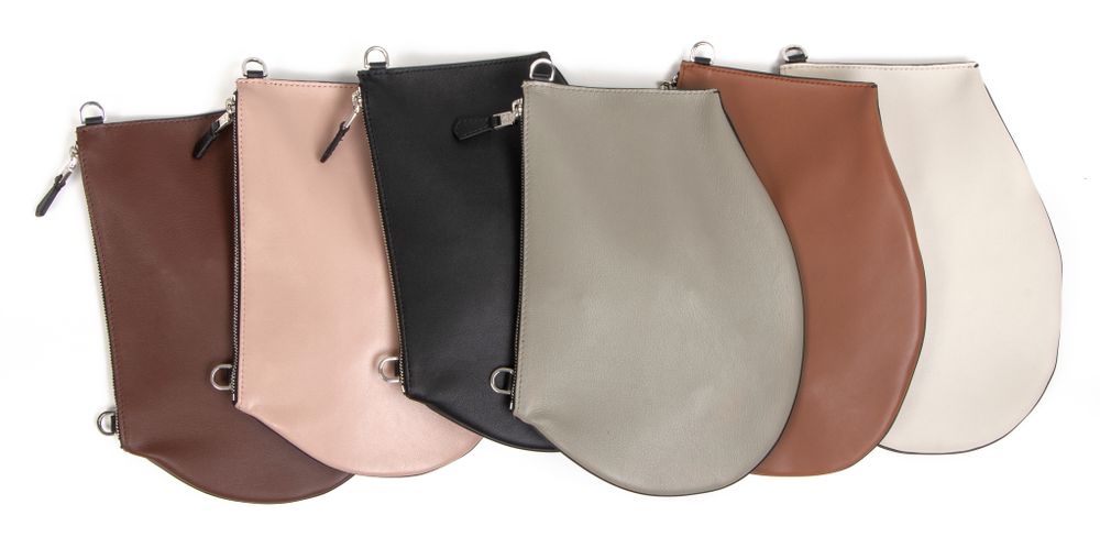 Sacs et cabas - Zip XL Taupe - Nouveau grand sac en cuir de haute qualité avec bandoulière ajustable et amovible - MLS-MARIELAURENCESTEVIGNY