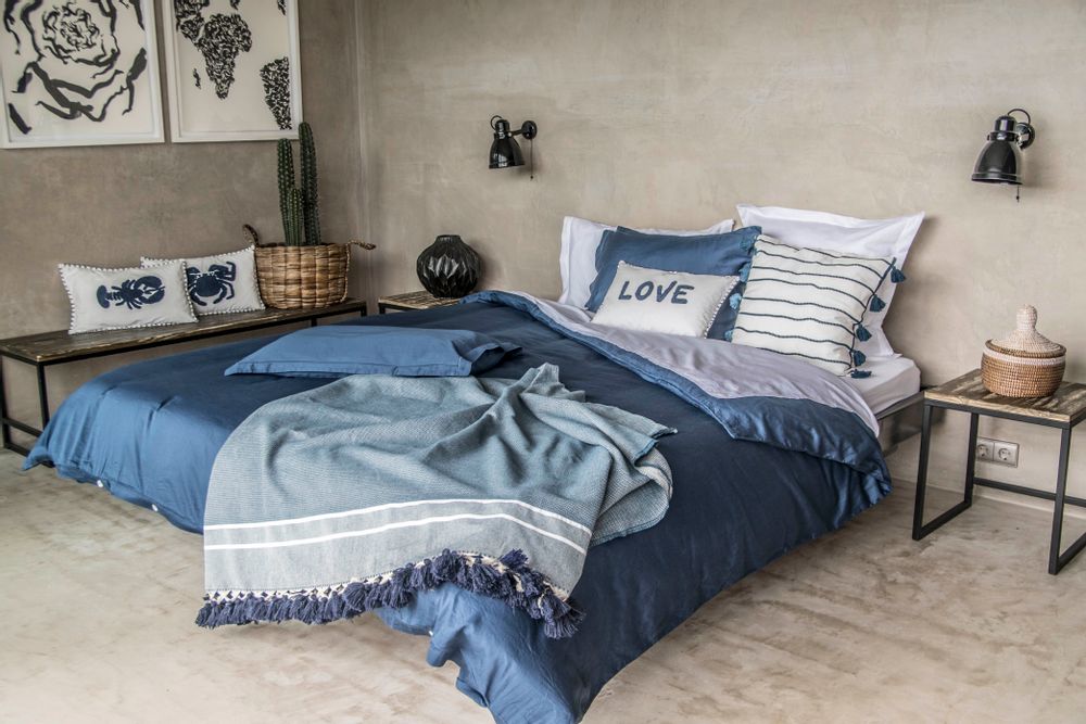 Linge de lit - JULIA - Parure de lit en satin de - FEBRONIE