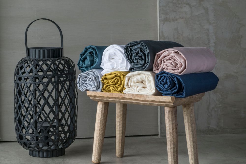 Linge de lit - JULIA - Parure de lit en satin de - FEBRONIE