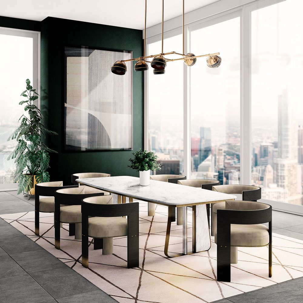Benches - Kenai Dining Table - PORUS STUDIO