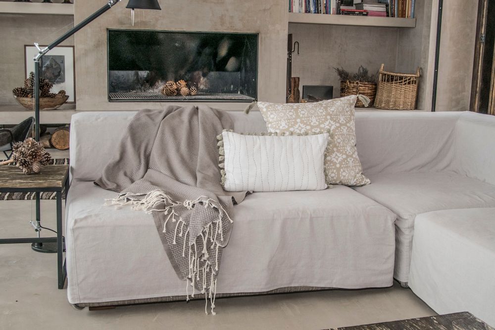 Objets de décoration - Jeté XXL Jacquard Oslo - FEBRONIE