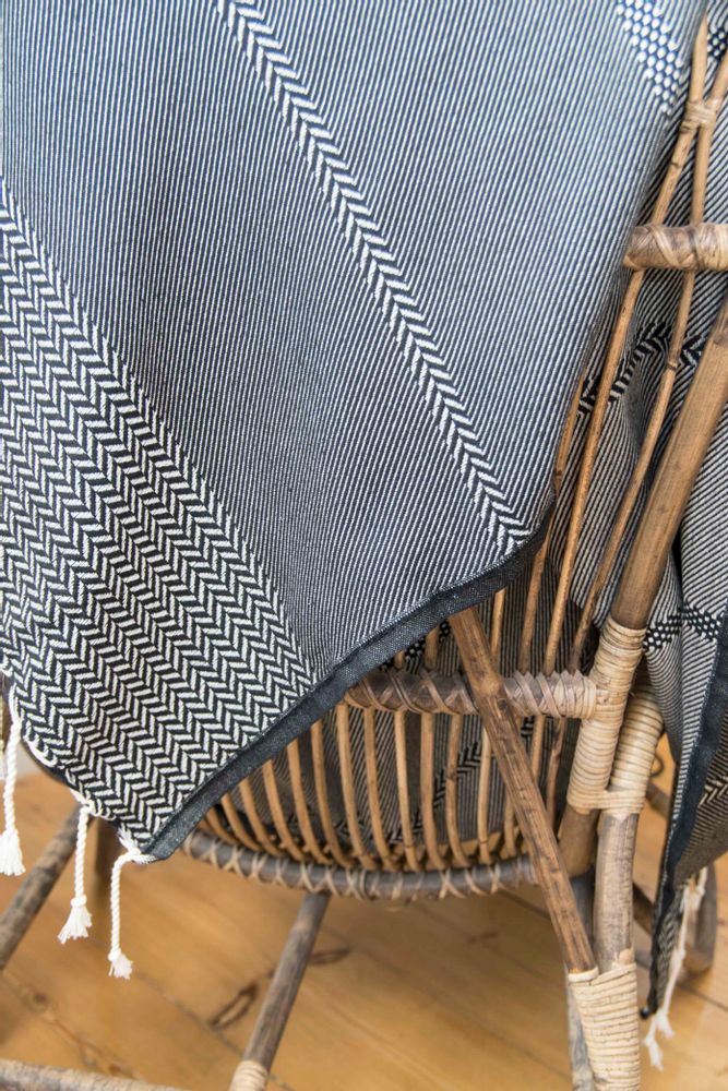 Objets de décoration - Jeté XXL Jacquard Oslo - FEBRONIE