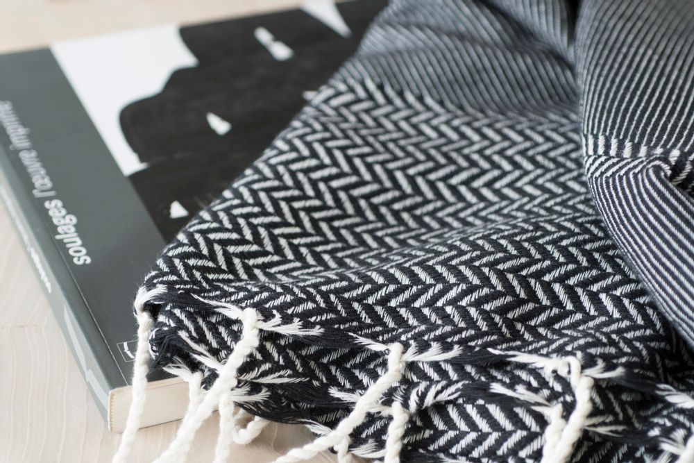 Objets de décoration - Jeté XXL Jacquard Oslo - FEBRONIE
