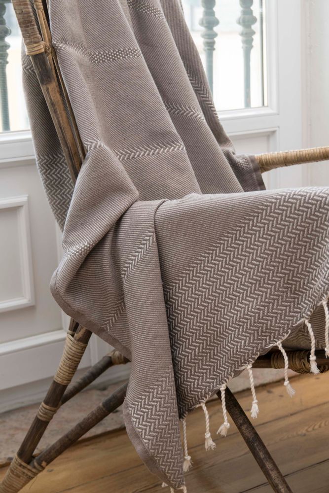 Objets de décoration - Jeté XXL Jacquard Oslo - FEBRONIE