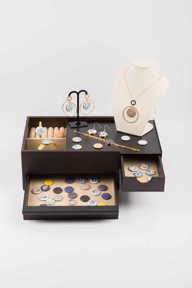 Cadeaux - Bague réglable et personnalisable (acier inoxydable) - MARGO