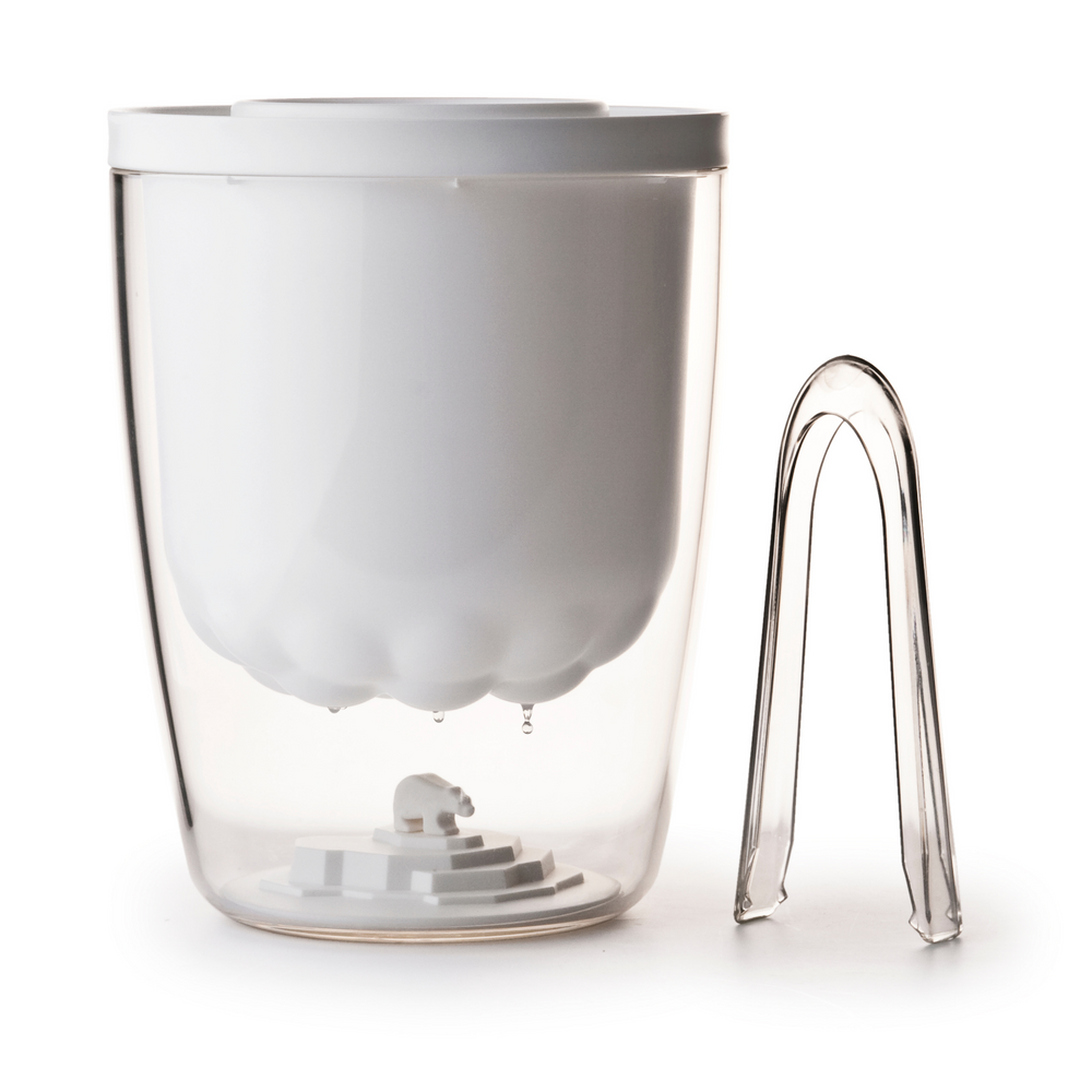 Office furniture and storage - Polar Ice Bucket : Iceberg Kitchen Collection Container  Party Drinks Polar Bear - QUALY DESIGN OFFICIAL