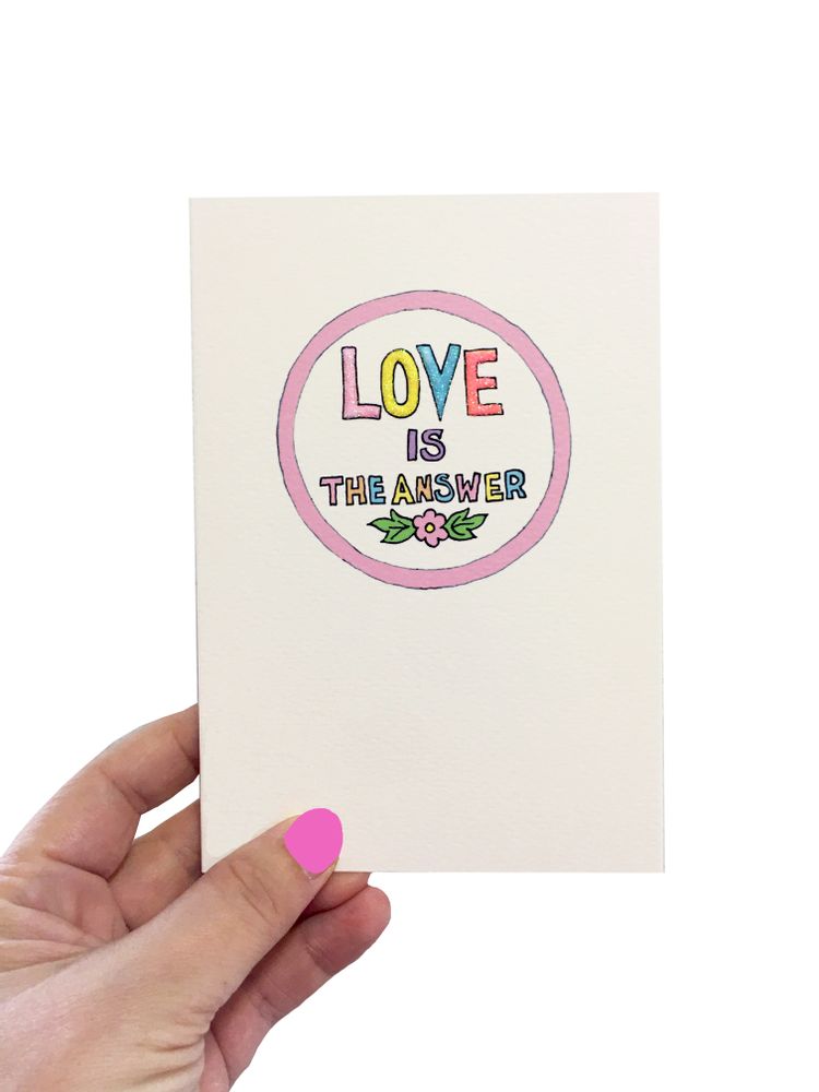 Papeterie - Cartes Paix & Amour - ROSIE WONDERS