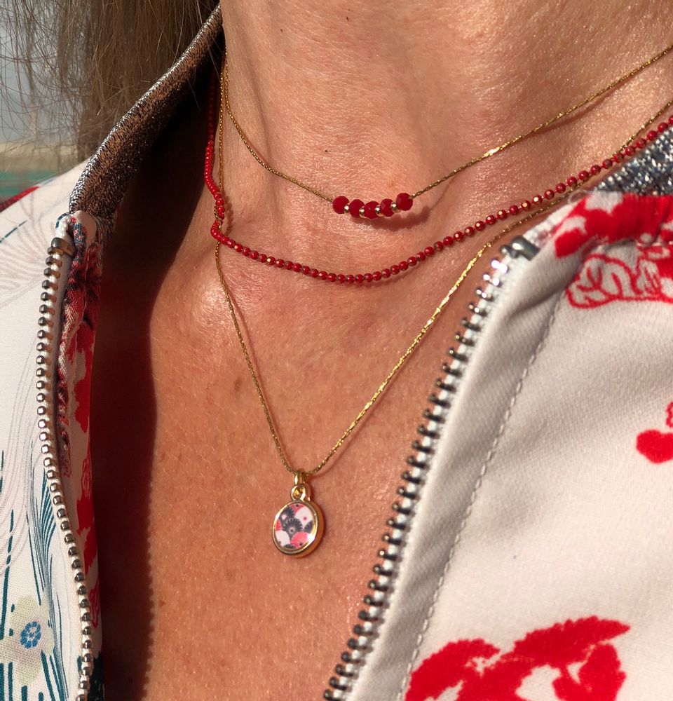 Jewelry - Triple necklace Belles vagabondes - LITCHI