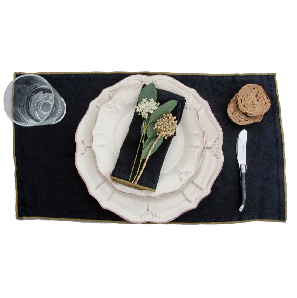 Homewear - HORTENSE placemats - washed linen - FEBRONIE