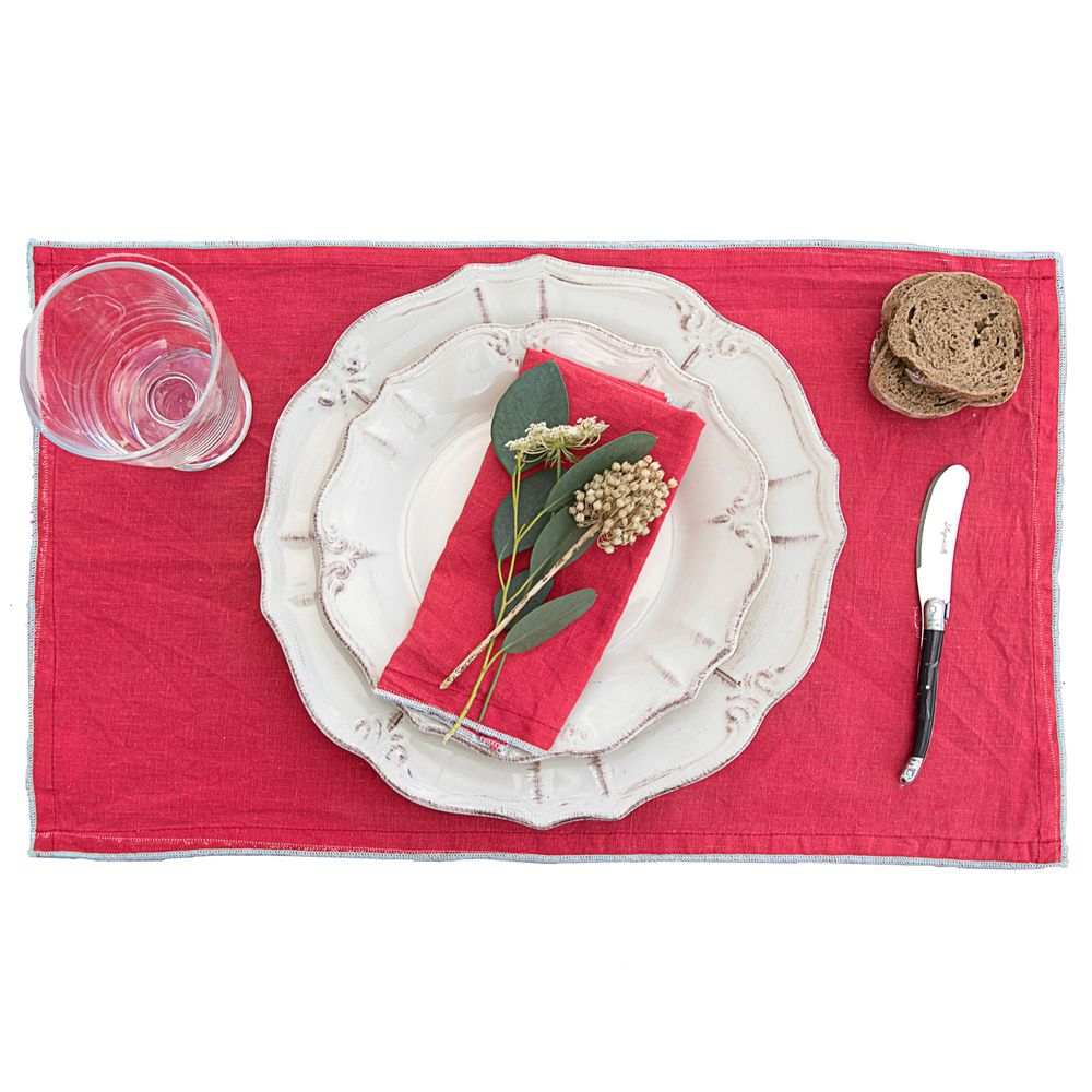 Homewear - HORTENSE placemats - washed linen - FEBRONIE