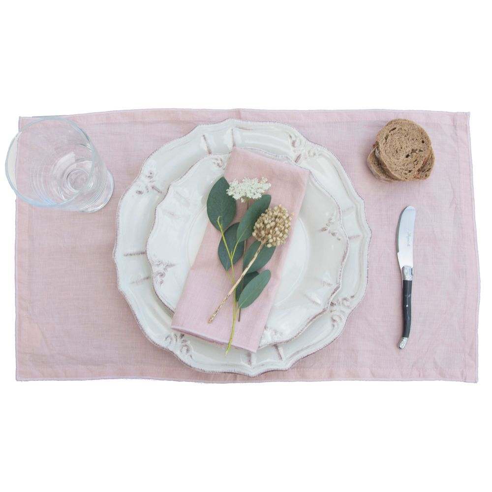 Homewear - HORTENSE placemats - washed linen - FEBRONIE