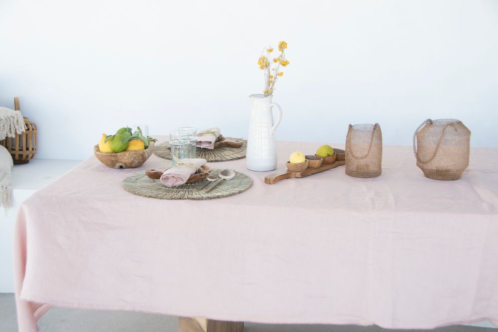 Homewear - Hortense tablecloths - washed linen - FEBRONIE