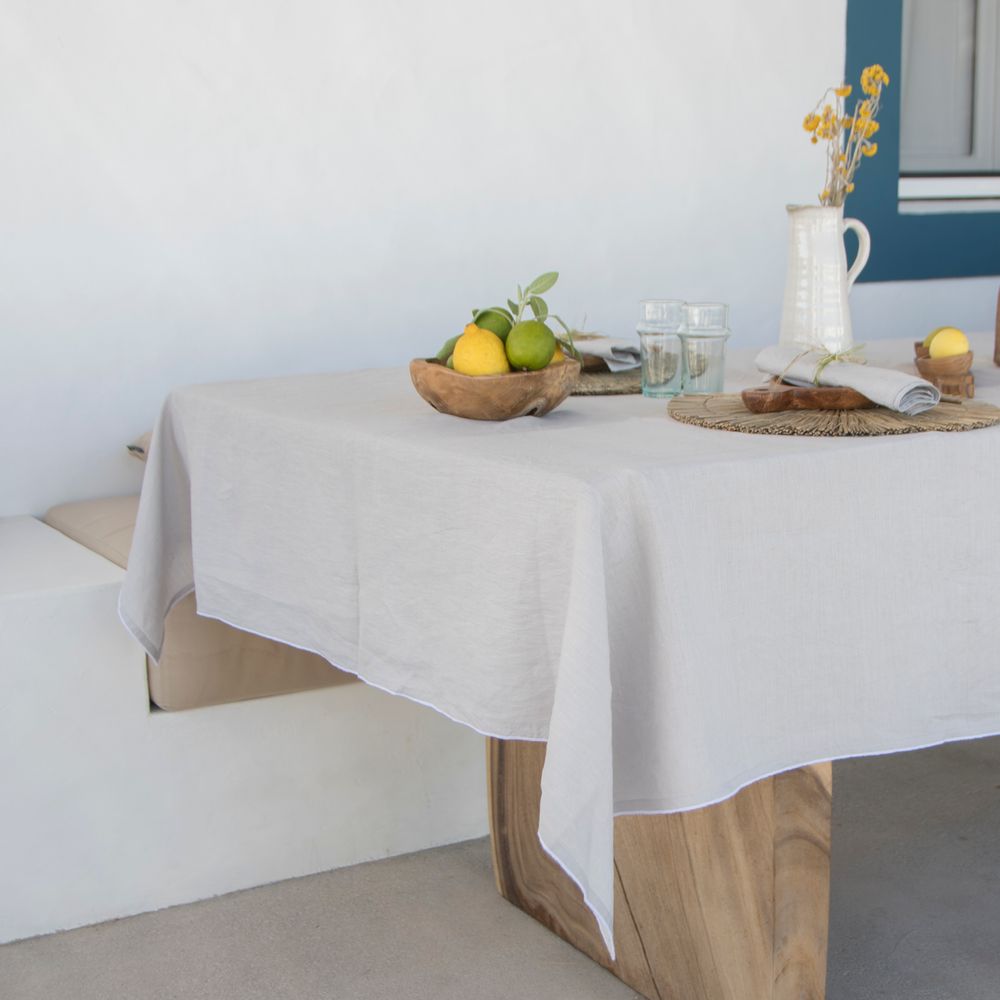Homewear - Hortense tablecloths - washed linen - FEBRONIE