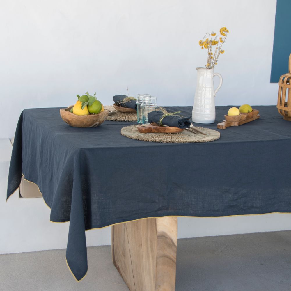 Homewear - Hortense tablecloths - washed linen - FEBRONIE