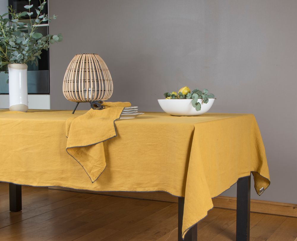 Homewear - Hortense tablecloths - washed linen - FEBRONIE