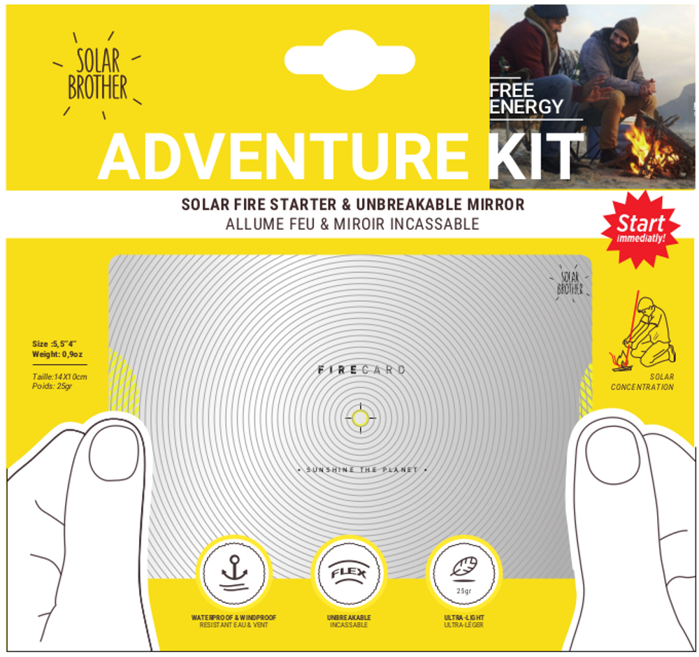 Outdoor decorative accessories - ADVENTURE KIT - SOLAR BROTHER