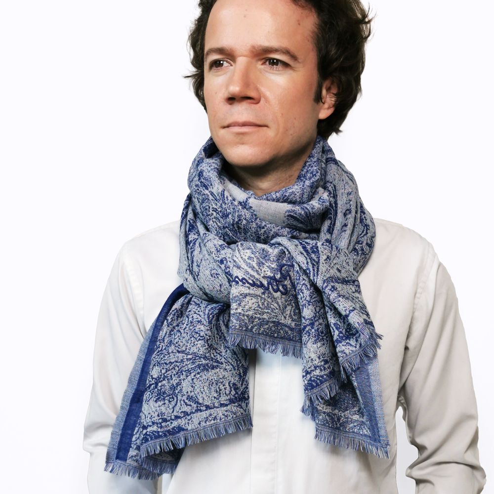 Foulards et écharpes - ABSOLU ECHARPE CACHEMIRE LAINE - PETRUSSE PARIS