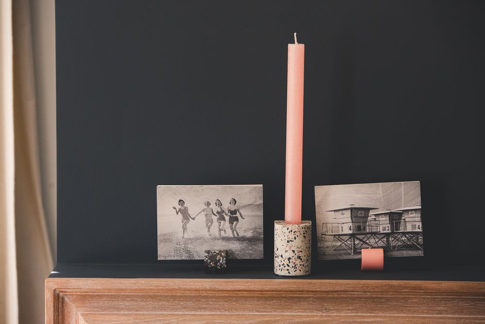 Design objects - Facet & Terrazzo | T-light _ Flowerpot _ Candle holder_ Wine Cooler - ATELIER PIERRE