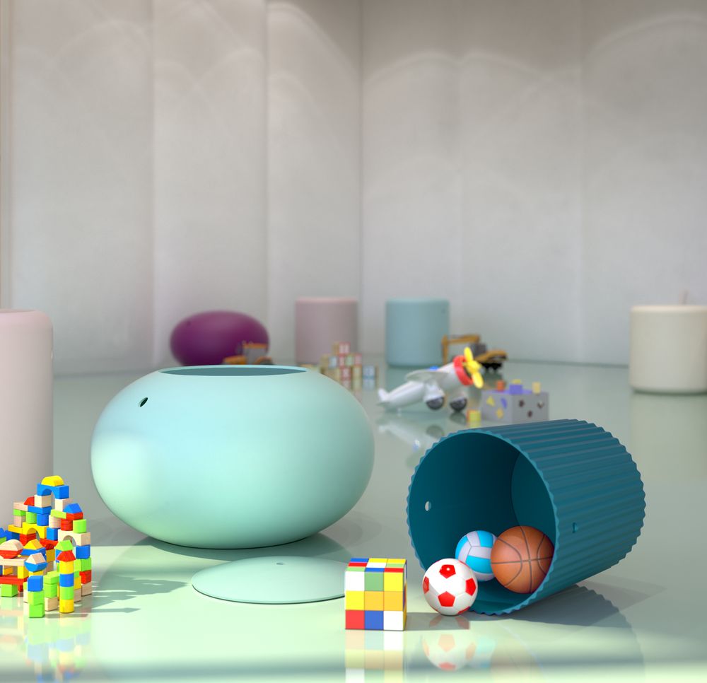 Children's tables and chairs - SUGARPLUM STOOL - FORMITURA