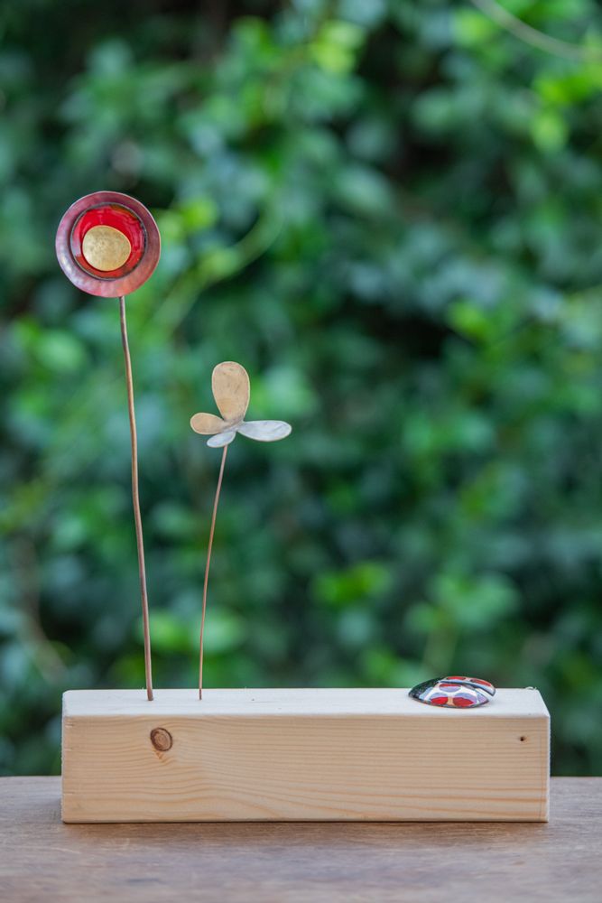 Decorative objects - Flores 3 decoration - ELZA PEREIRA