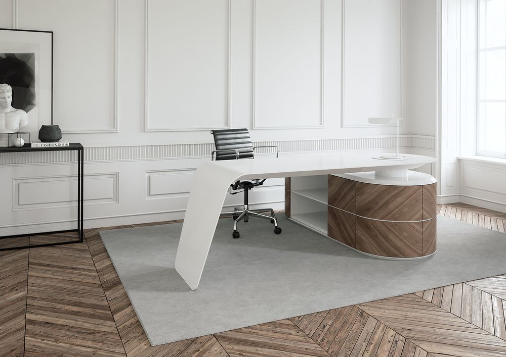 Office furniture and storage - KANIV desk - GUAL DESIGN