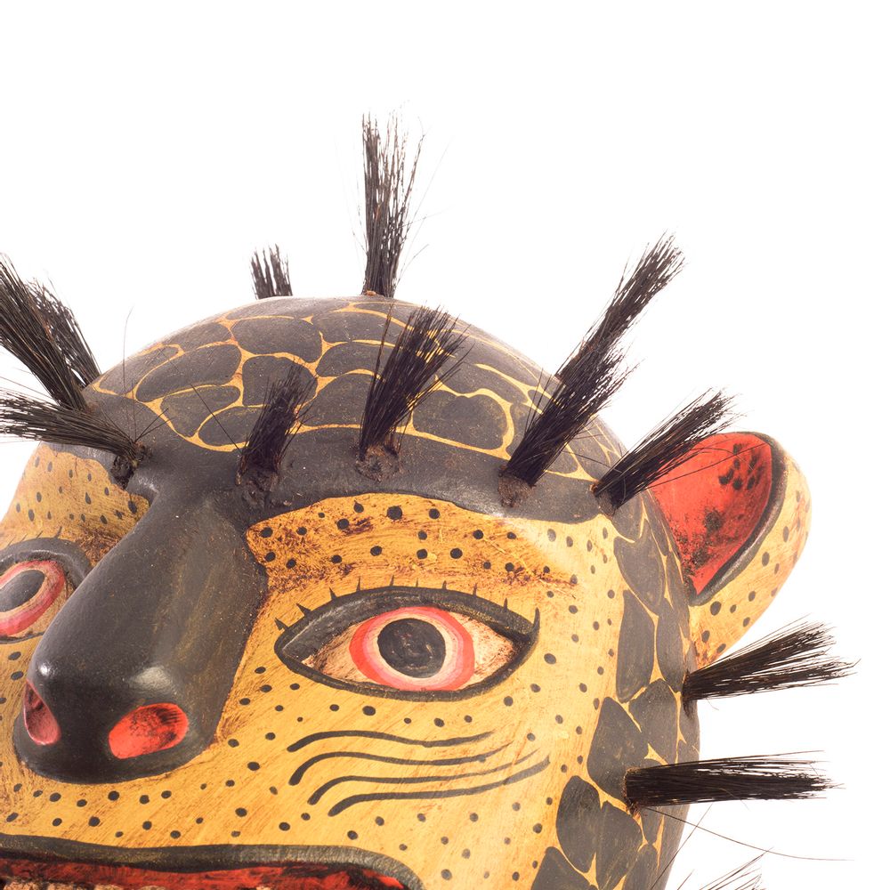 Decorative objects - Wooden Handcarved Jaguar Mask by La Casa Cotzal - NEST