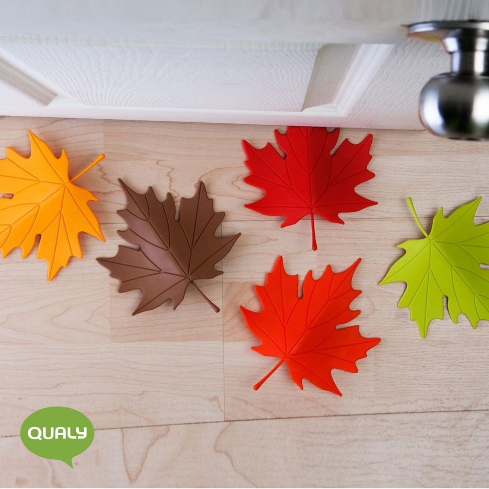 Children's decorative items - Autumn door stopper: every day, 100% recyclable Eco Living collection. - QUALY DESIGN OFFICIAL