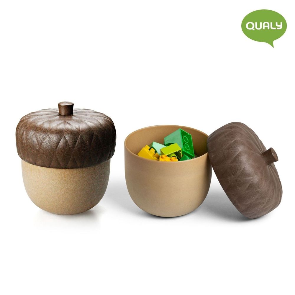 Accessoires enfants - Acorntainer : Everyday Houseware Eco Living Collection 100% recyclable. - QUALY DESIGN OFFICIAL
