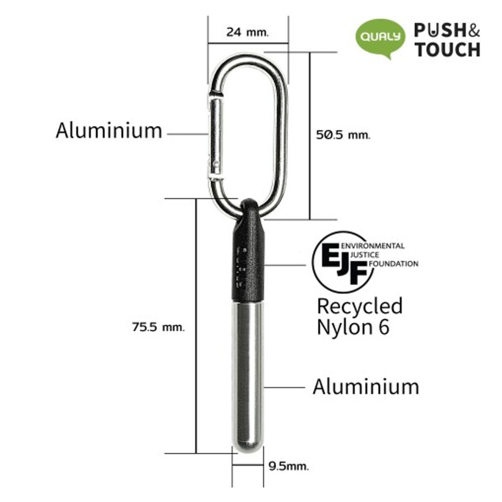 Accessoires de voyage - Push&Touch| Protection contre le virus Corona de la série Covid - QUALY DESIGN OFFICIAL