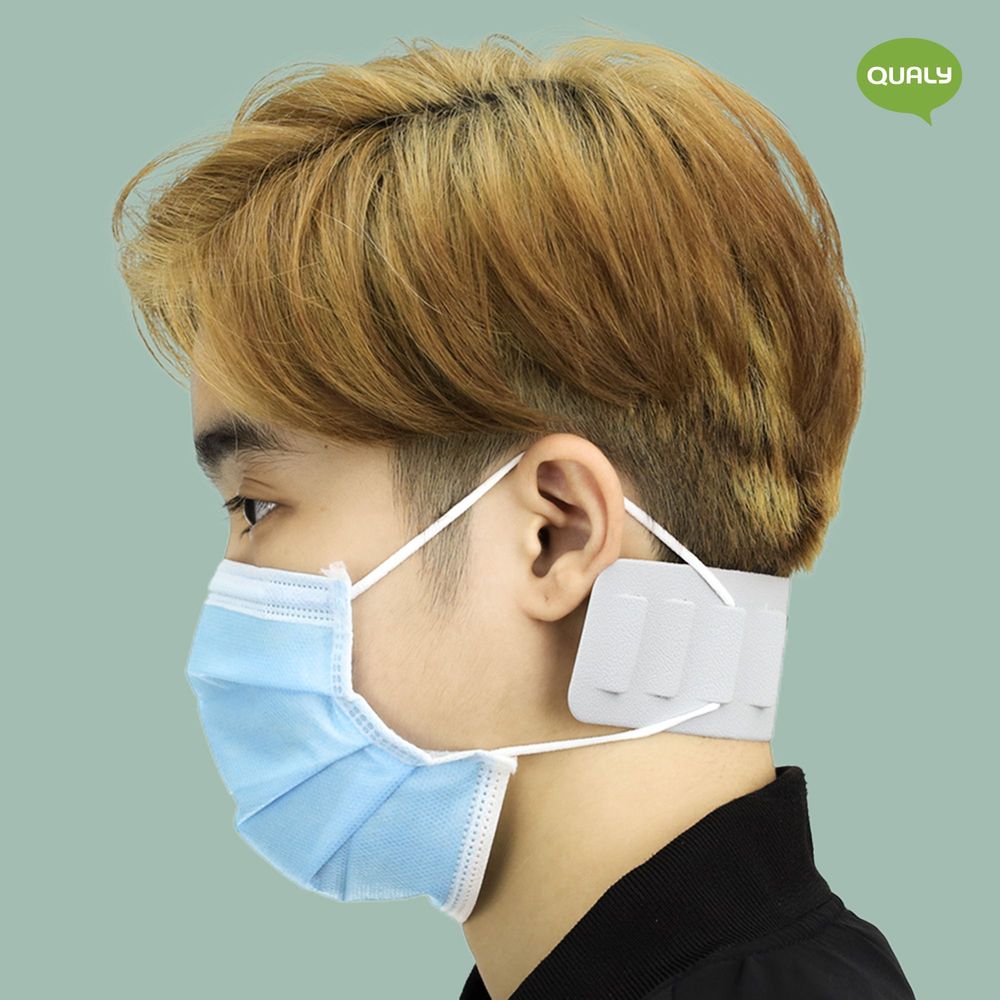 Accessoires de voyage - Porte-masque et économiseur d'oreilles : Anti-Covid Series Virus Corona - QUALY DESIGN OFFICIAL