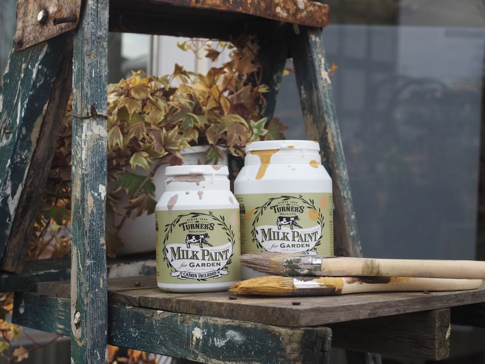 Paints and varnishes - MILK PAINT GARDEN - TURNER COLOUR WORKS LTD
