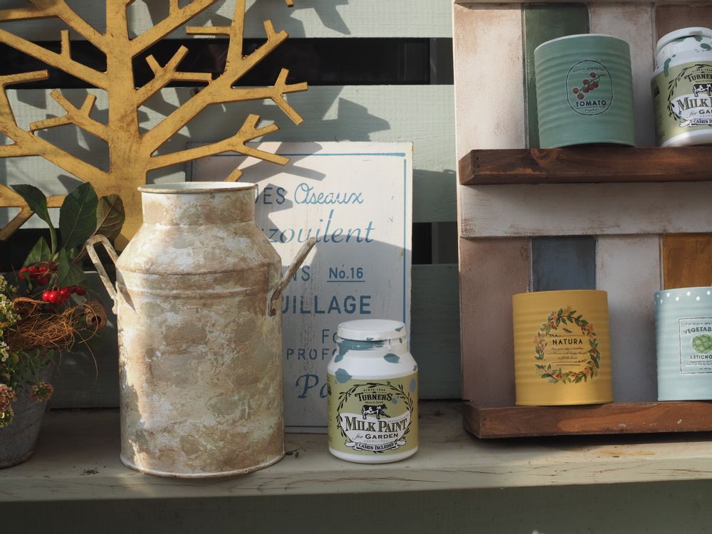 Paints and varnishes - MILK PAINT GARDEN - TURNER COLOUR WORKS LTD