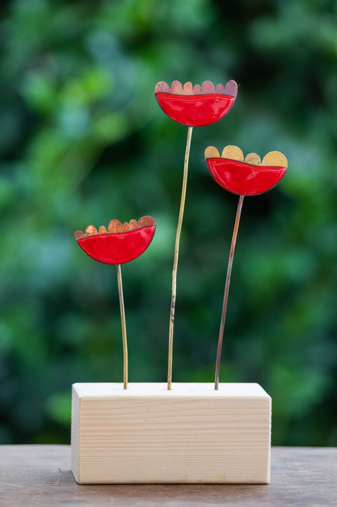 Decorative objects - Poppies Decoration - ELZA PEREIRA