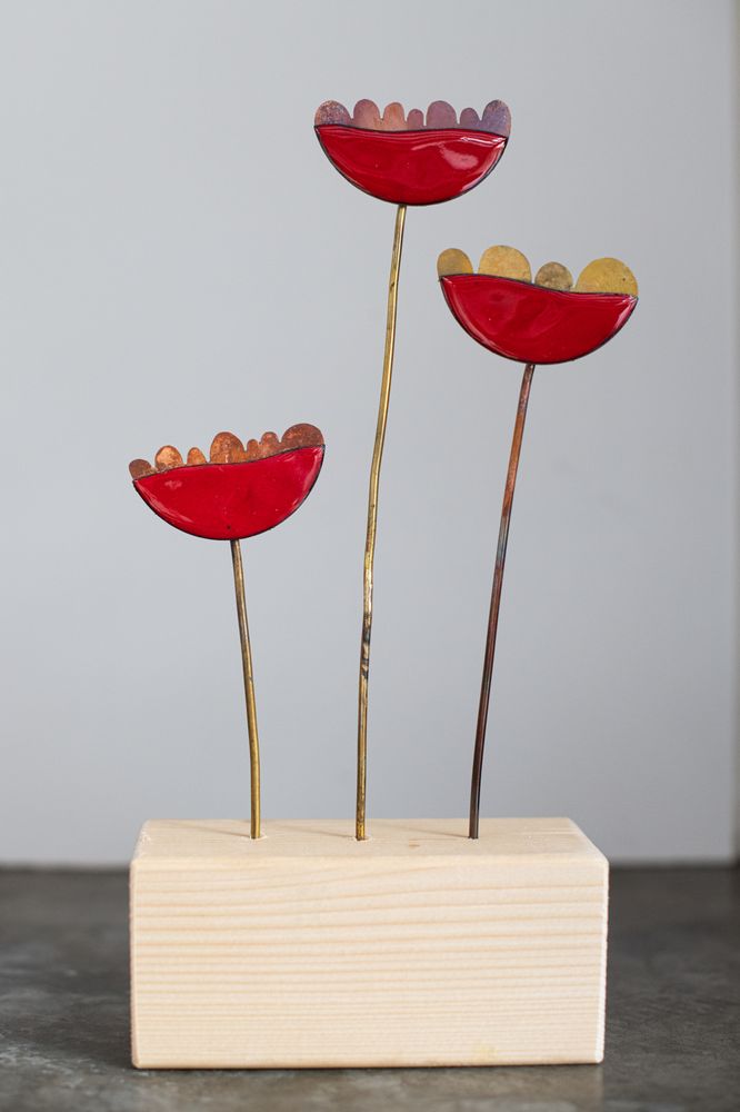 Decorative objects - Poppies Decoration - ELZA PEREIRA