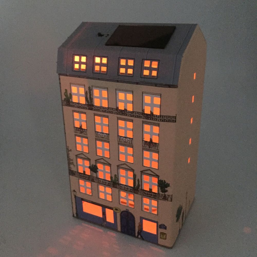 Design objects - CASAGAMI Haussmannian building - LITOGAMI