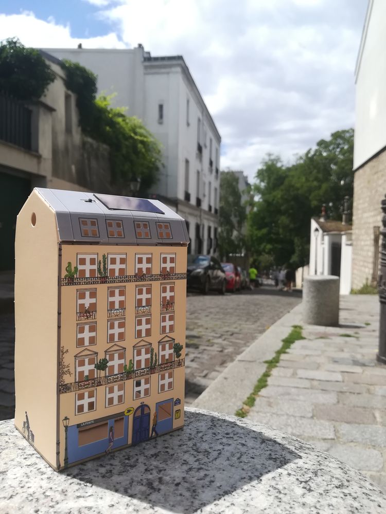 Design objects - CASAGAMI Haussmannian building - LITOGAMI