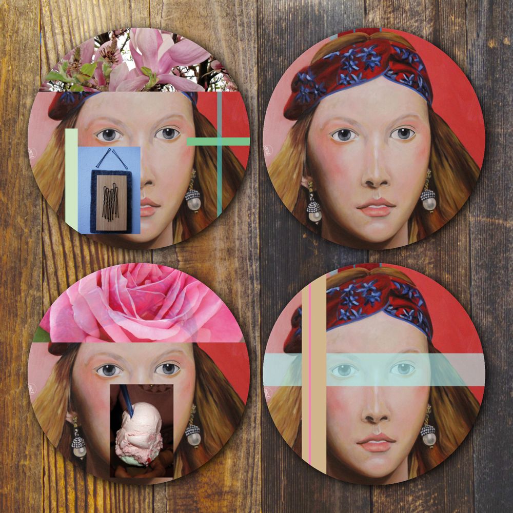 Placemats - Maria Ledo Eucalyptus Table Mats and Coasters - ZOOH